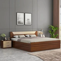 Modular Wooden Bed
