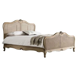 Intricate Carved Bed