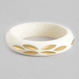White Bangles Bracelets