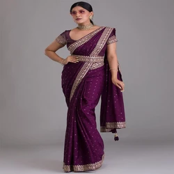 Butti Work Saree