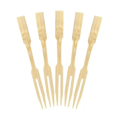 Bamboo Fruit Fork