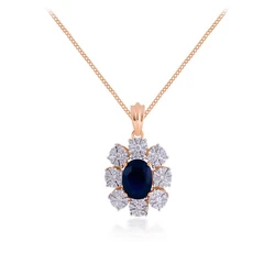 Bria Diamond Pendant Set