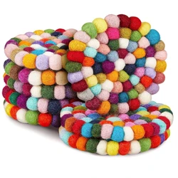 Coaster Colorful Felt 