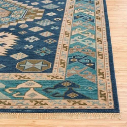 Hand-Knotted Wool Rug