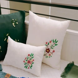 Embroidery Pillow Cushion Cover