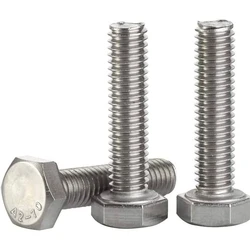Silver Hex Head Bolt