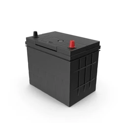 Black Automotive Battery