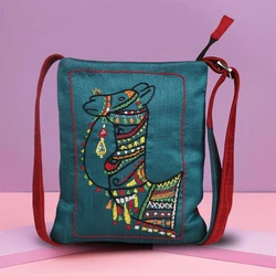 Embroidery Sling Bag