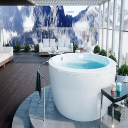 Acrylic Outdoor Spa 