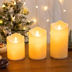 Plastic candle light