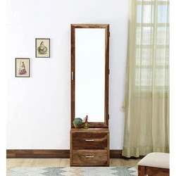 Dressing Wooden Mirror Table