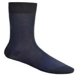Size Free Size, Color Blue and Black Ladies Socks, Fabric Nylon