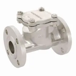 Swing Check Valve Groove Ends, Material Brass