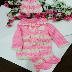 Kids Designer Girl Winter Clothes, Product Code pb985