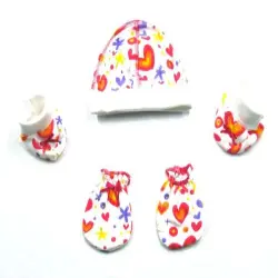 Booties Set, Size Small