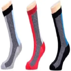 Boys Regular Length Socks, Color Blue
