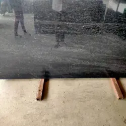 Majestic Black Granite, Form Slab