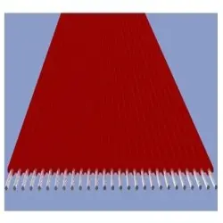 7122MM X 10 Multicolor Flat Ribbon Cable, Material PVC