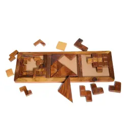 Multicolor Wooden Board - Ship, Weight 300 g