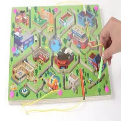 Magnetic Action Pictures, Shape Round