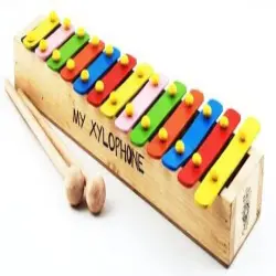 Wooden Xylophone, Material Plastic