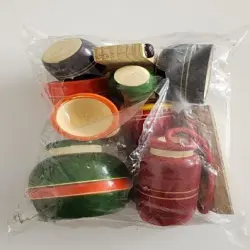 Wooden Circus Stacking Train, Material Wooden
