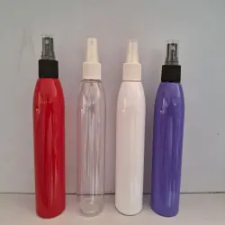 Plastic Hair Oil Bottle, Finish Shine Polish