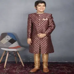 Kids Full Sleeve Sherwani, Kurta Sleeves Full Sleeves