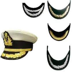 Indian Navy Peaked Cap, Brand BSW - Bright Safety Wears