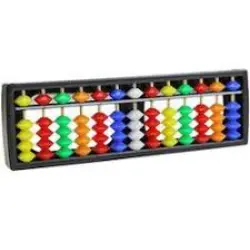 7 Row Abacus FLN Based Kit, Color green