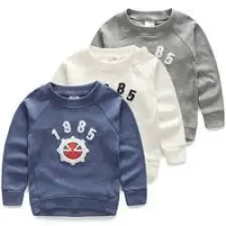 Kids Stylish Sweatshirt, Sleeve Type Full Sleeve, Size Medium, Set Contain 1 Lower And 1 Sweatshirt