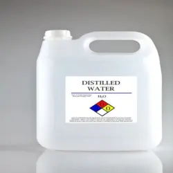 5 Litre Distilled Water, Packaging Details Can of 10 Litre