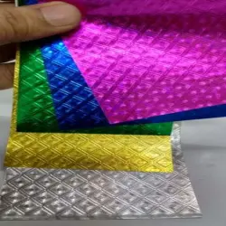 Colored Glace Paper, Color Green
