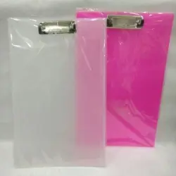 Plastic Clip Board, Finish Polished