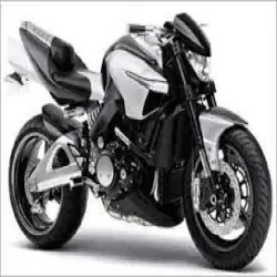 Red Suzuki Gixxer SF, Brand DSK Motowheels Private Li