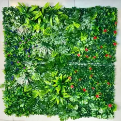 Artificial Vertical Garden Wall, Material PP