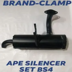 Three Wheeler 5 Port Silencer, For Three Wheeler Model Ape