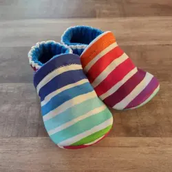 Multi Baby Shoe, Size uk 1 - 3 to 6 months, uk 2 - 6 to 9 months, uk 3 - 9 to 12 months