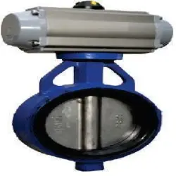 Pneumatic Actuator Butterfly Valve, Brand Nutex