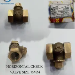 Horizontal Check Valve, Size 25 mm