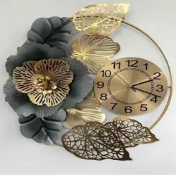 Geometrical Handmade Wall Clock for Home, Type Digital, Brand Medieval Edge, Material Iron