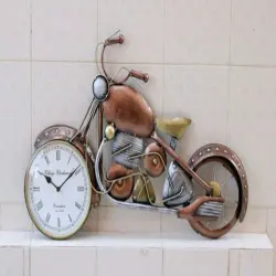 Decorative metal star wall clock, Size Length 35 x Width 25 x Height 22 Inches