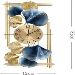 Trendy Metal Handicrafts Metal Wall Clock, Power Source Battery