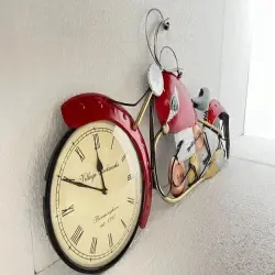 12 inch Wooden Wall Clock, Shape Round