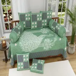 Fashion Diwan Bedsheet, Material Cotton