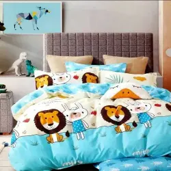 Queen Bed Sheet, Set Content 1 BEDSHEET AND 2 PILLOW COVER, Type Double, UsageApplication Home