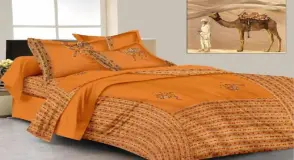 STANLEY KING 12 BEDSHEET, Wash Care Type Hand Wash And Machine Wash