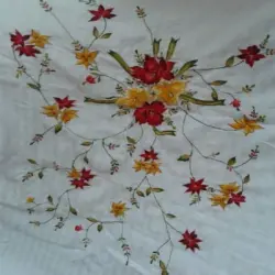 Super Nakshi Bedsheet, Bed Runner Size 18x95 Inches