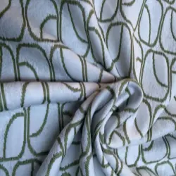 GSM 120 GSM, Fabric Polyester Knitted Mattress Fabric 340, Color Grey