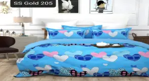 Jaipuri Bed Sheet, GSM 115